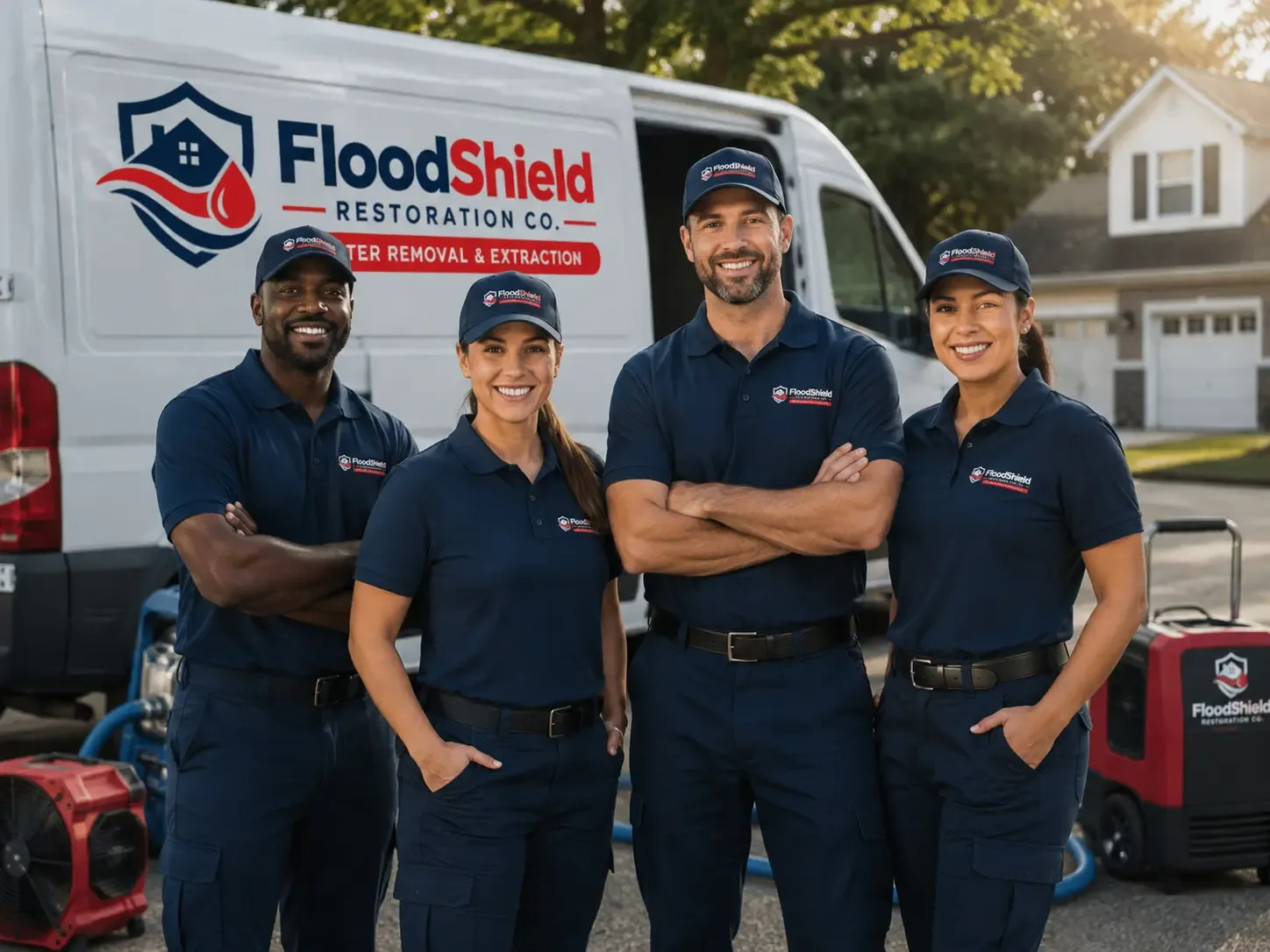 Flood Damage Restoration company in Caledonia, OH